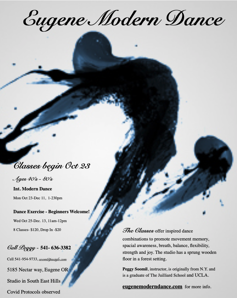 Classes Eugene Modern Dance